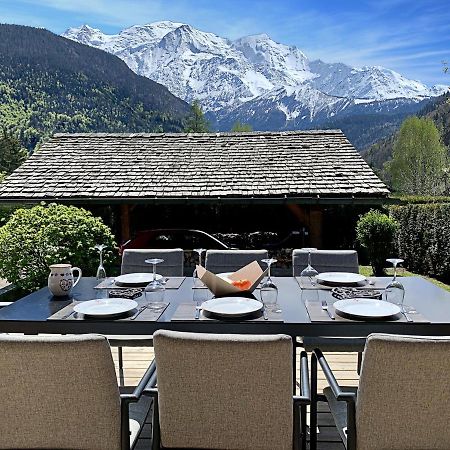 Vila Alpen Lounge Servoz Exteriér fotografie